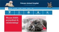 Desktop Screenshot of petcareclinics.net